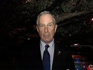 Mayor Bloomberg Speaks on Powerful Tornado-Like Storm