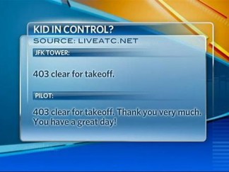 Controller Lets Kid Take Over at JFK