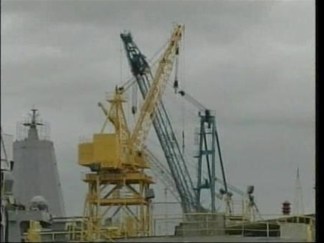 The USS New York Sets Sail