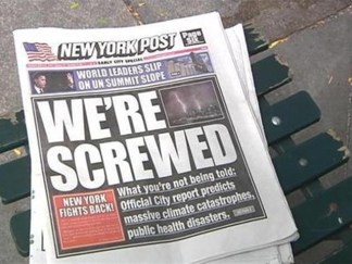 Fake NY Post Hits the Streets