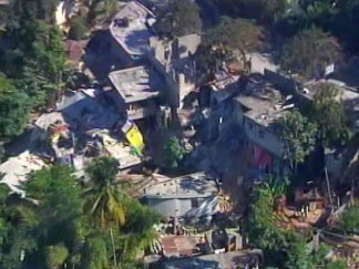 Chopper Tour of Haiti Destruction