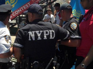 Video: Takeru Kobayashi Arrested at Coney Island