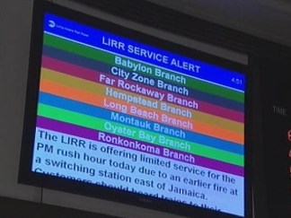 LIRR Fire in Jamaica Causes Major Delays at Penn Station