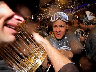 The Yankees Win!  World Series Celebration