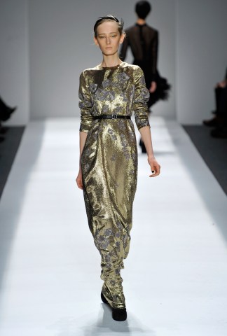 Trend Watch: Major Metallics on the Fall Runways