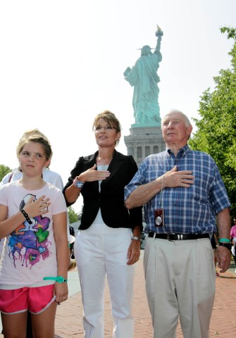 Sarah Palin in NYC