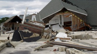Rain Delays Demolition of Sandy-Damaged Homes