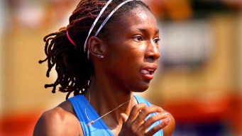 In the Blocks With an Olympic Hopeful