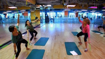 Ali Rocks Her Way Fit at Pound