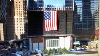 Another Flag Unfurled at 1 WTC 