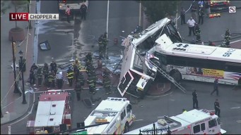 1 Dead, 18 Hurt When NJ Transit Buses Collide