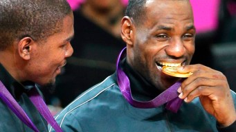 WATCH: LeBron, Durant & Kobe After U.S. Wins Gold