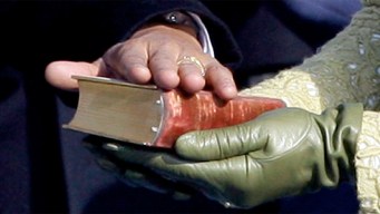 Obama's Inaugural Bibles: Lincoln, MLK