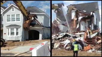 Jersey Shore Town Begins Demolishing Sandy-Hit Homes
