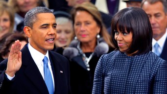 President Obama Takes the Oath of Office