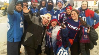 Giants Fans Trek to Wisconsin for Playoff