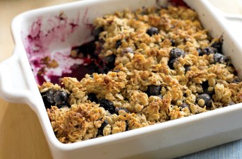 RECIPE: Blueberry Crumble