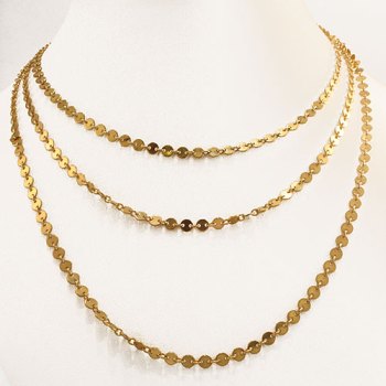  Tina Tang Vermeil Opera Necklace