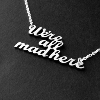 Alice-Inspired “Mad” Pendant