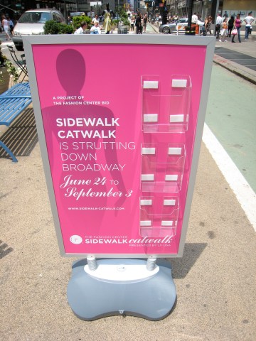 Broadway Has Become a Sidewalk Catwalk