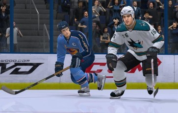 Video Games Square Off on Center Ice