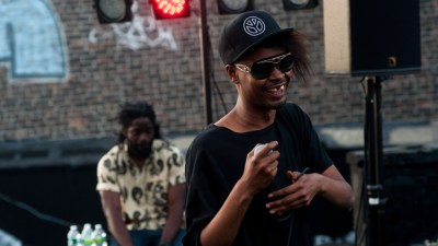 Danny Brown Gets Dirty on a Downtown Rooftop