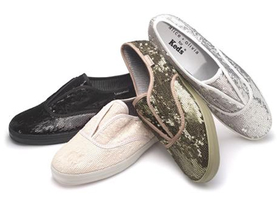 Alice + Olivia Makes Sequin Keds for Neiman Marcus