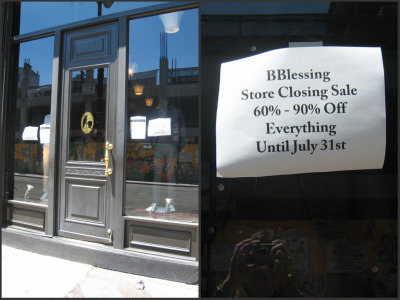 Closing Report: Bblessing Boutique Scheduled to Shutter at the End of the Week