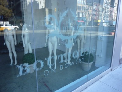 Boutiques on Bowery to Close
