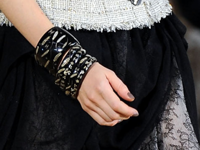 Spring's Hot Nail Color: Purple-Gray