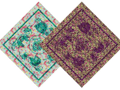 Hermes Collaborates with Liberty on Scarves and Ties