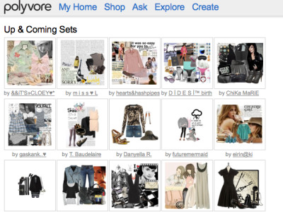 Retailers take to Social Media, Polyvore to Build Buzz