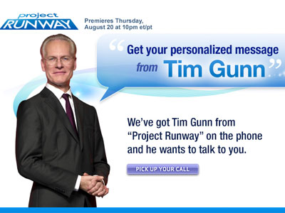 Tim Gunn Calling!