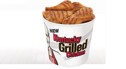 KFC will offer free grilled chicken on Monday. KFC will offer free grilled chicken on Monday.