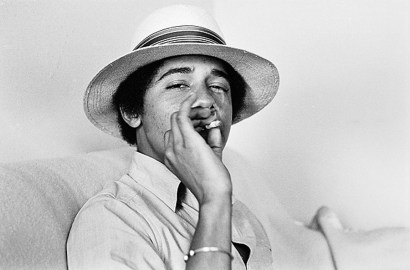That'd better be a cigarette, President-Elect Obama.