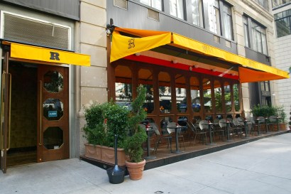The exterior of Rocco's restaurant is shown July 25, 2003.