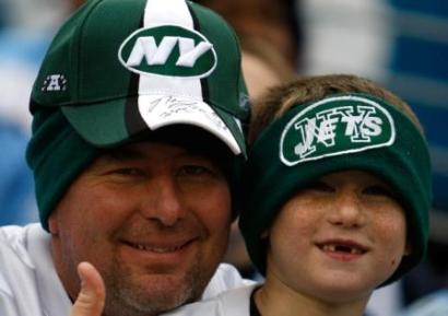 Jets Dad and Son