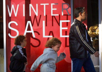 Stores, like Hanna Andersson and Janie and Jack, are offering deep discounts on holiday wear for the kiddies.