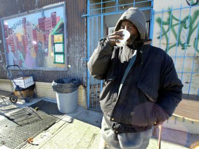 The number of homeless in New York dropped significantly this year. The number of homeless in New York dropped significantly this year.