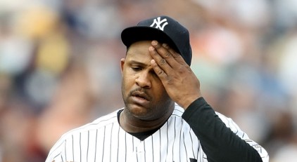 CC Sabathia Leaves Game With Apparent Injury
