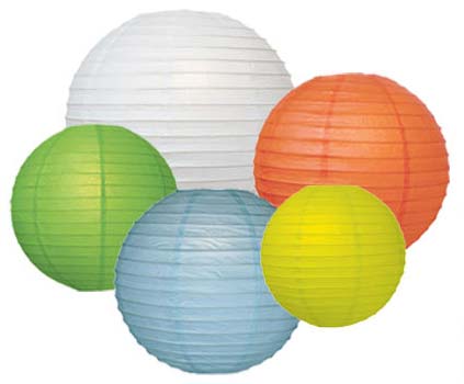 Multi Paper Lanterns