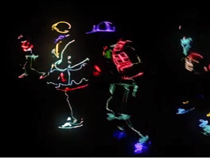 Fluorescent Fashion by Janet Hansen