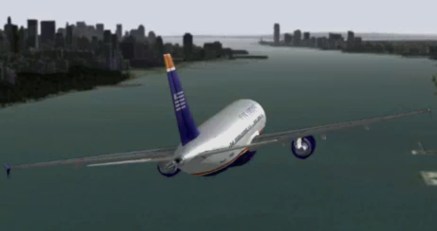 New Virtual Video of Landing on Hudson