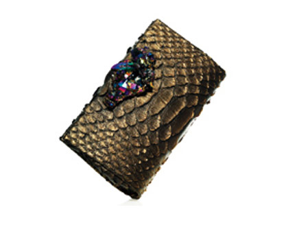 Paige Gambel’s Python Clutch 