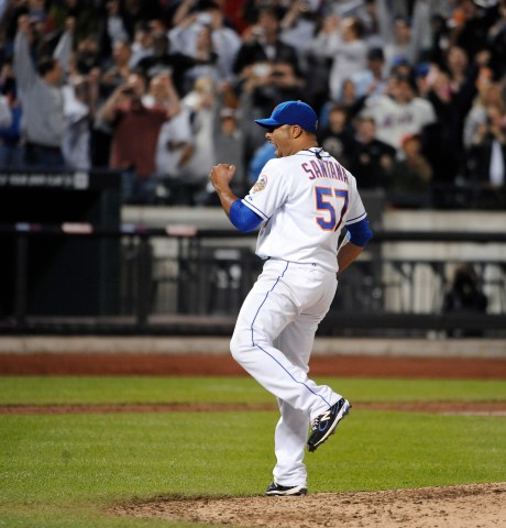 Johan Santana Pitches First No-Hitter in Mets History