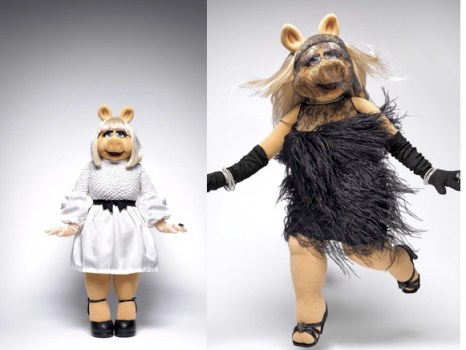 Miss Piggy as Muse for Six Rising Fashion Designers