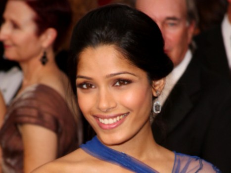 Freida Pinto Escaped the Slums, But Not "Apes"