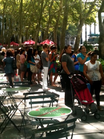 Levis CurveID Brings a Thousand to Bryant Park