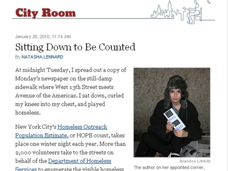 Undercover Homeless Reporter is Wearing Chanel Nail Polish