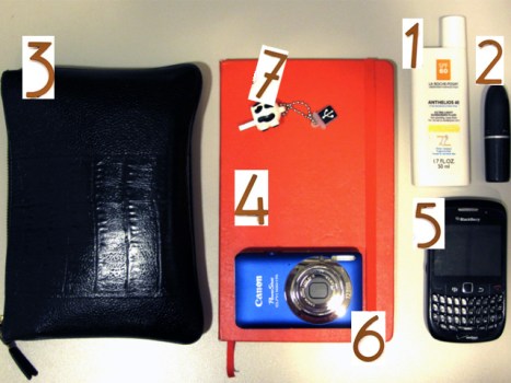 Purse Purge: Stylist Assistant Ahnna Lee Carries a Cow-Shaped Thumb Drive